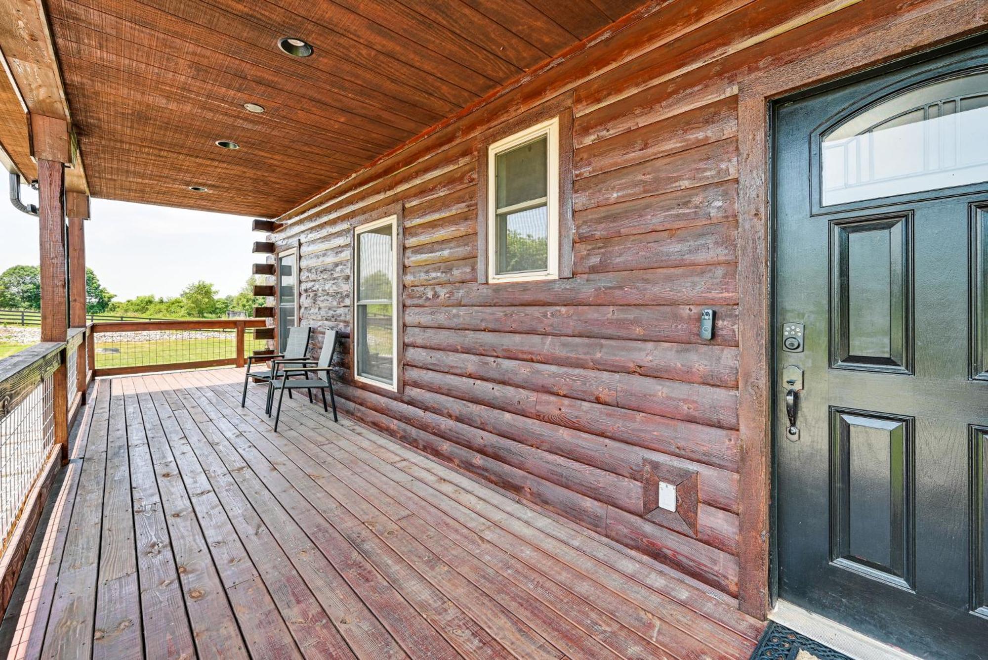 Scenic Getaway With Deck 7 Mi To Mammoth Cave Park! Villa Brownsville Luaran gambar