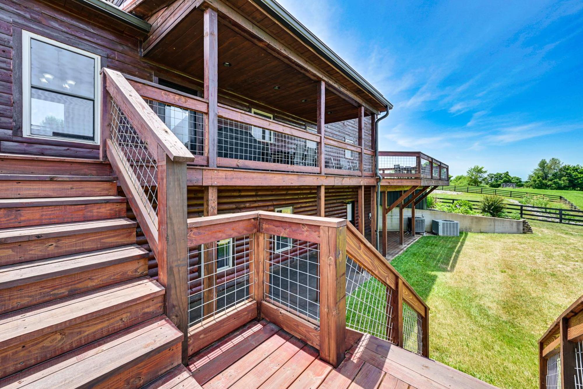 Scenic Getaway With Deck 7 Mi To Mammoth Cave Park! Villa Brownsville Luaran gambar